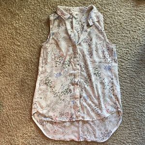 H&M size 4 sheet sleeveless blouse
